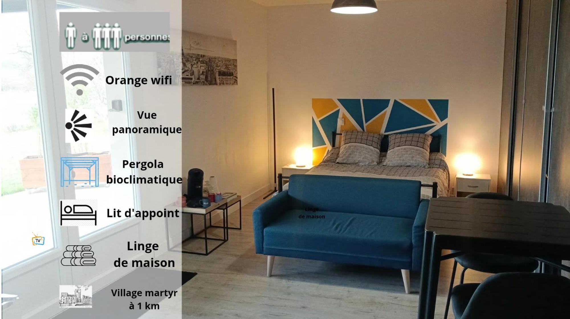 Logement Tout Confort Oradour-sur-Glane Eksteriør bilde
